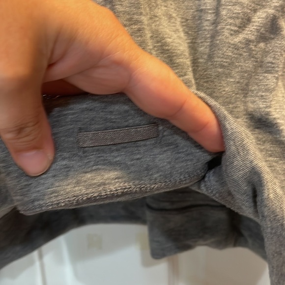 Lululemon Gray Double Up Reversible Cowl Neck Top 8 - Picture 8 of 10